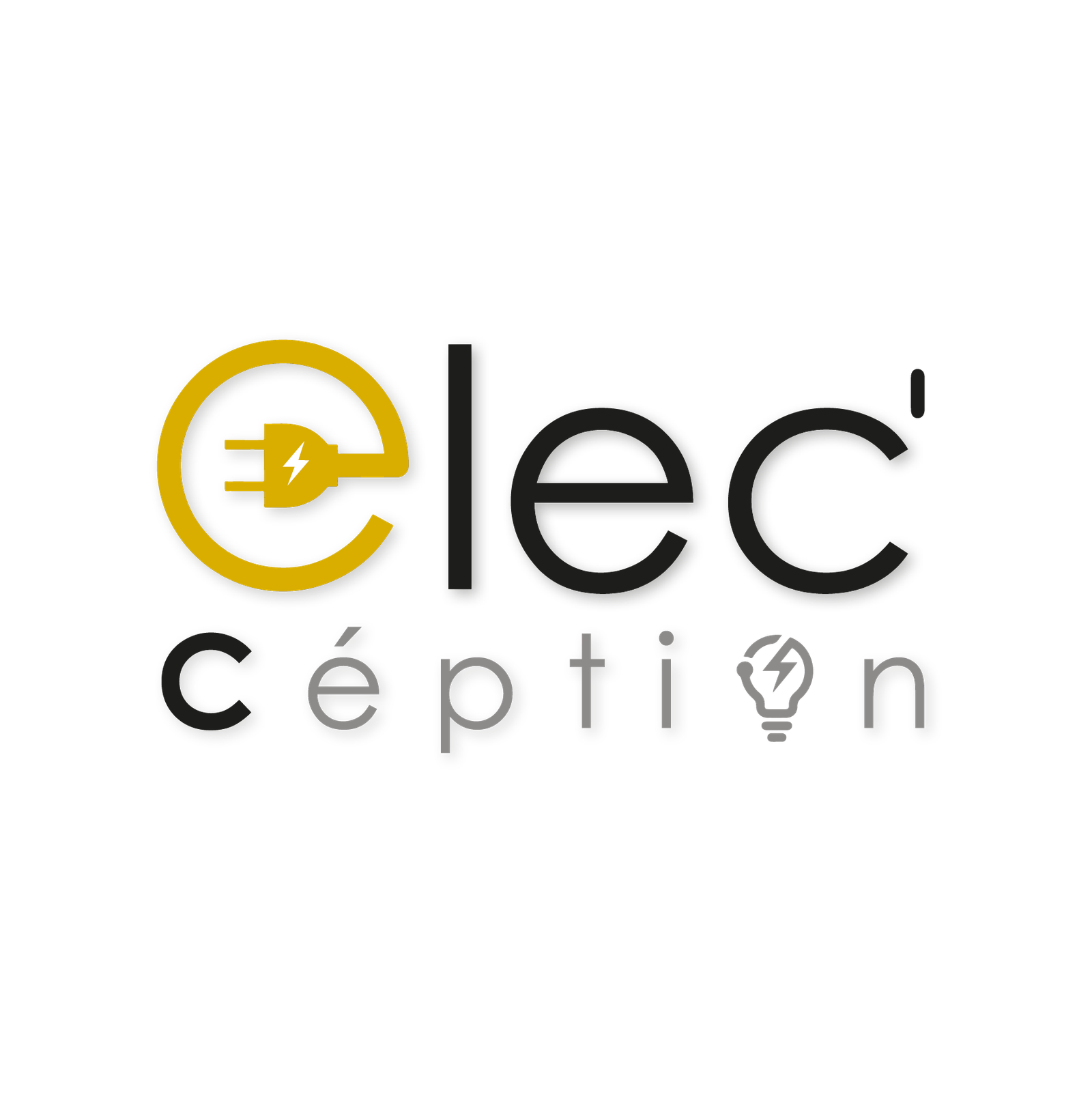 Logo Élec'ception, entreprise d'électricité à Lyon
